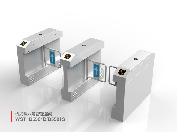 桥式斜八角智能摆闸