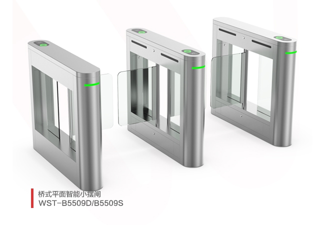 桥式平面智能小摆闸